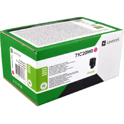 Toner Lexmark 71C20M0 Magenta do drukarek (Oryginalny) [5k]